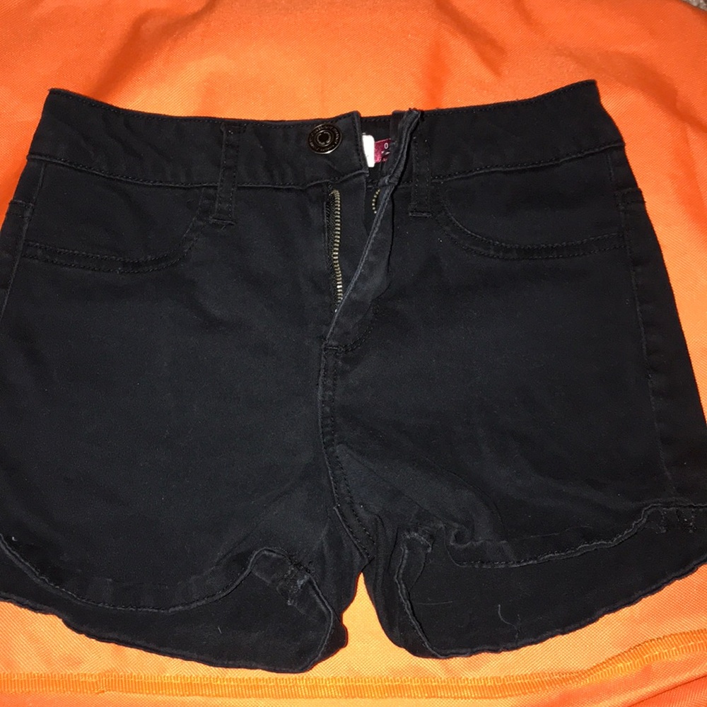Black shorts